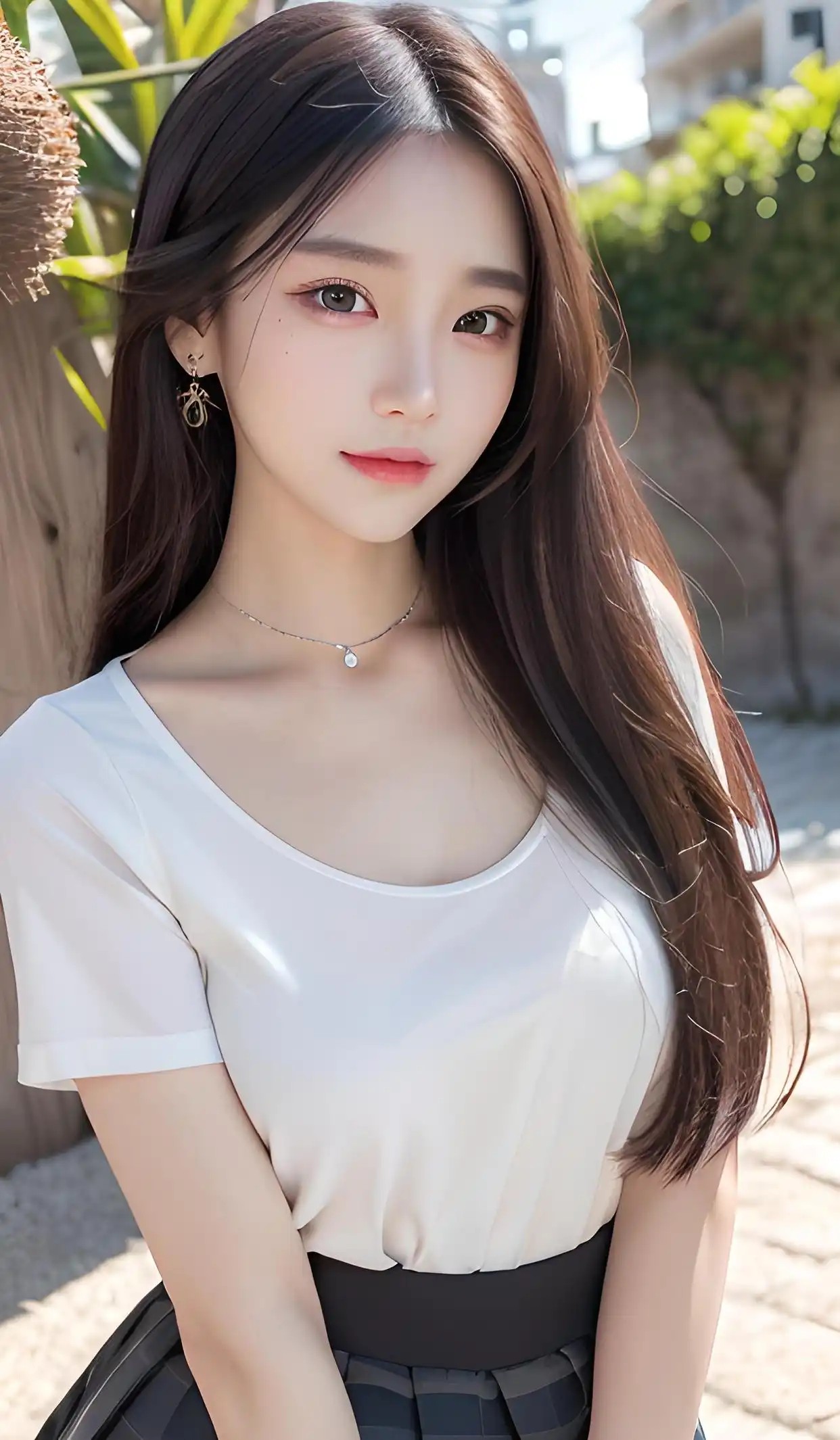 时尚点评:鞠婧祎的淡紫条纹衫穿搭,尽显甜美少女时尚心机